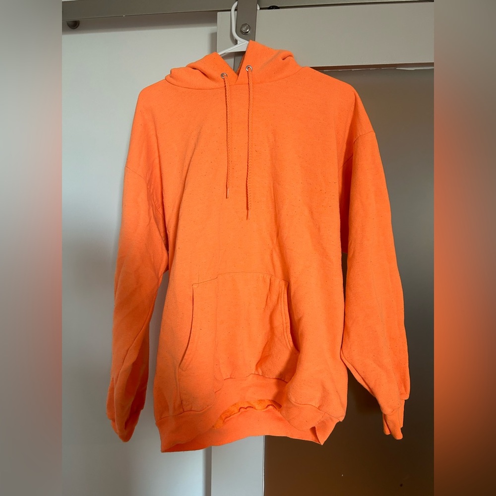 XL Orange Hoodie
